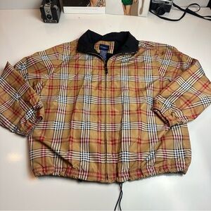 Vintage 1990s Catalina Plaid Zip Jacket | Cotton-Blend · Dadcore Heritage Casual